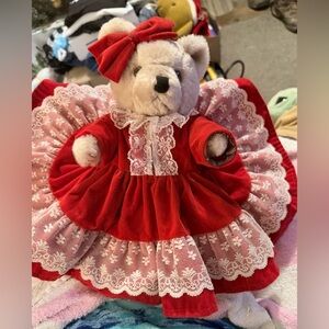 Red Dress Teddy Bear